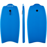 Bodyboard 100 bleu 1er prix technique enfant 6-12 ans 35&quot; + leash