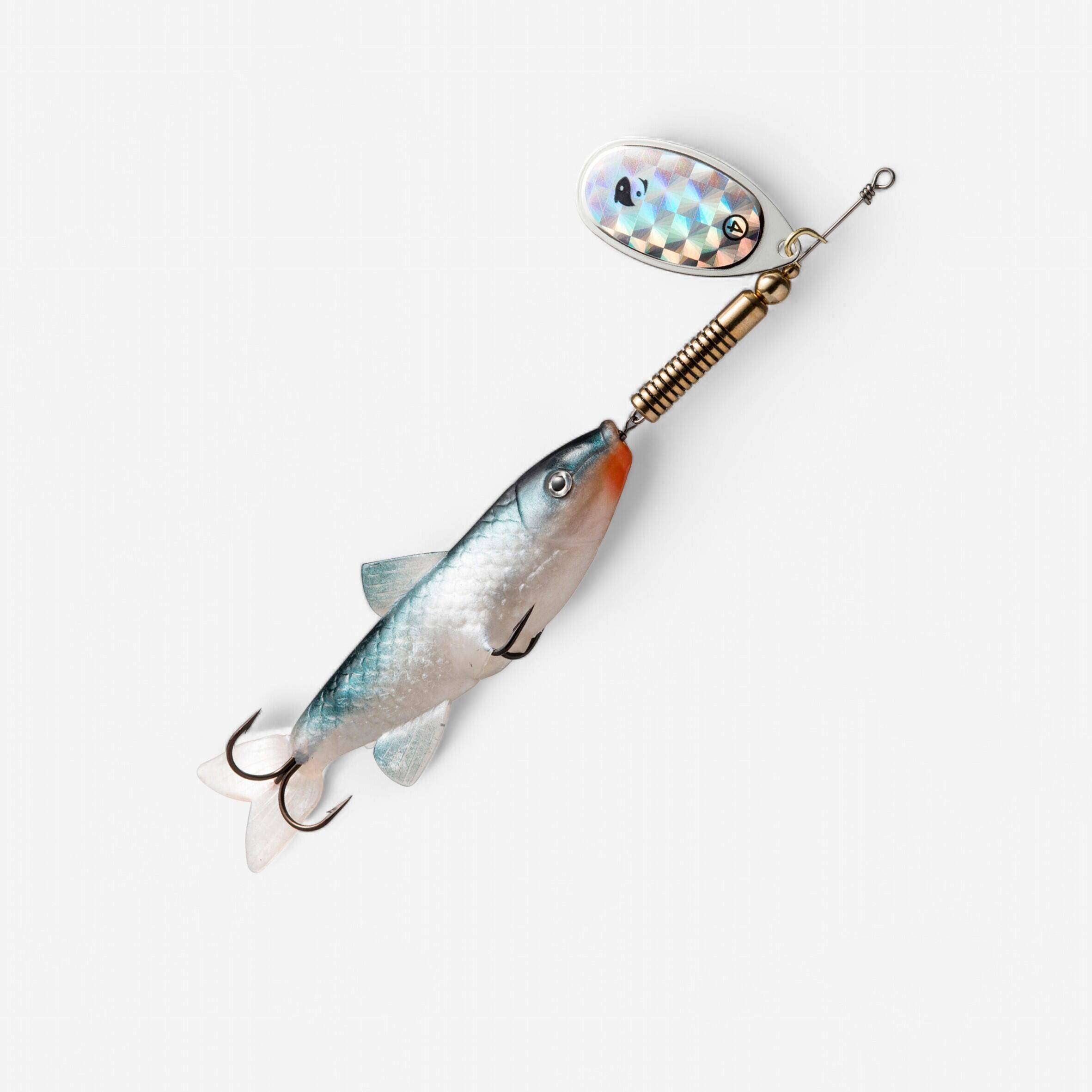 WETA FISH #4 NATURAL MINNOW SPINNER