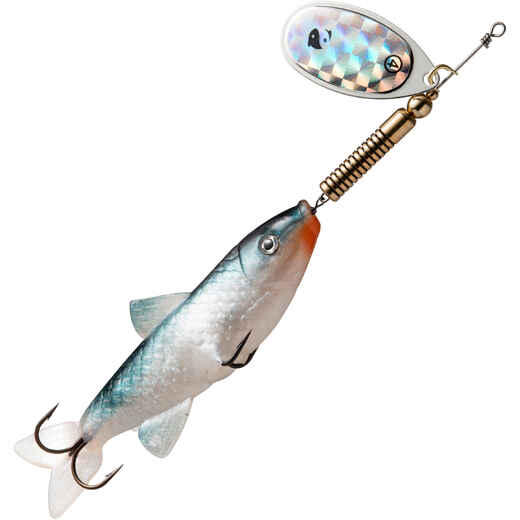 
      WETA FISH #4 NATURAL MINNOW SPINNER
  