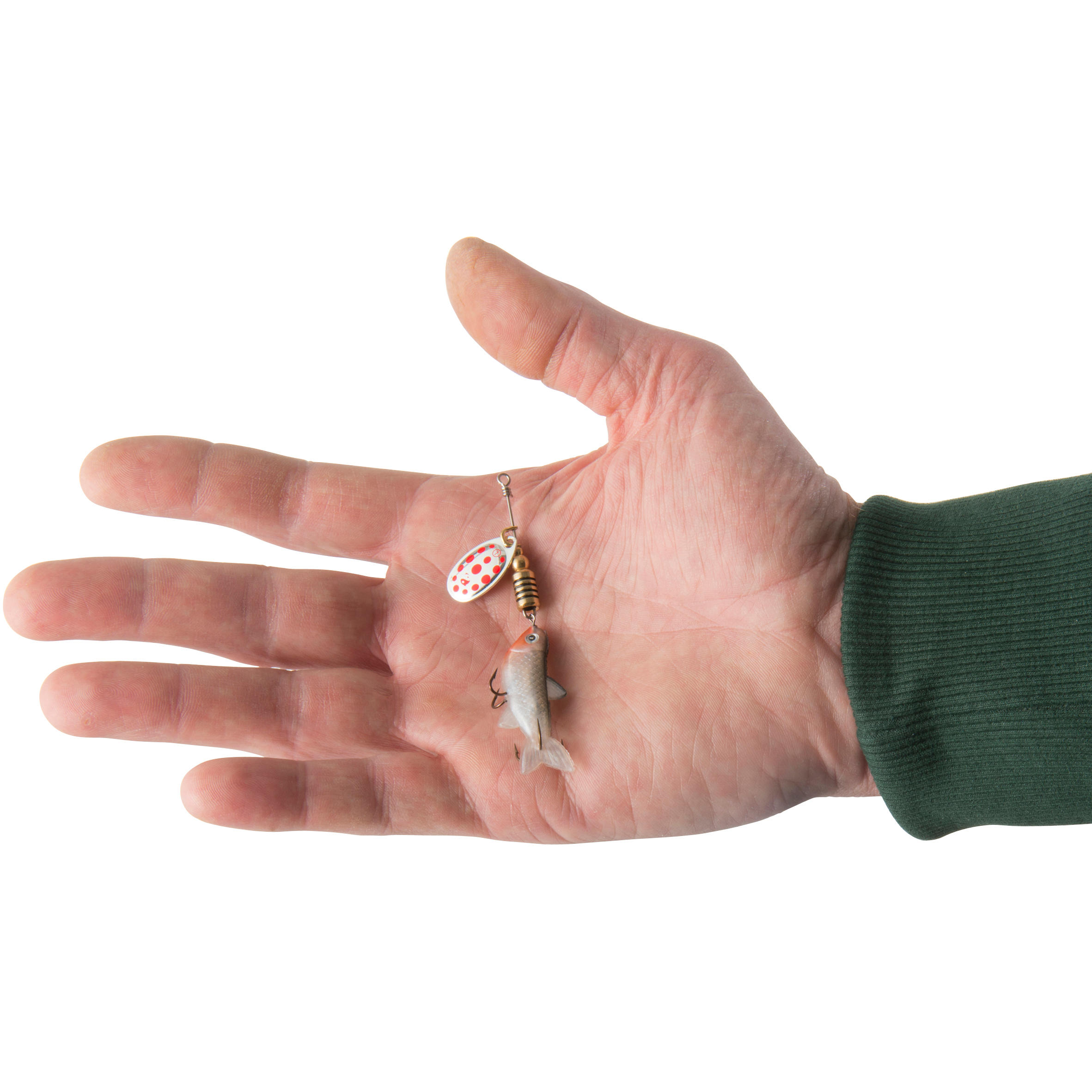 WETA FISH #1 NATURAL PREDATOR FISHING MINNOW SPINNER - CAPERLAN