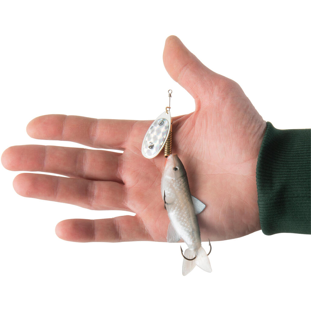 פיתיון מסתובב טבעי דגיגונים WETA FISH#4