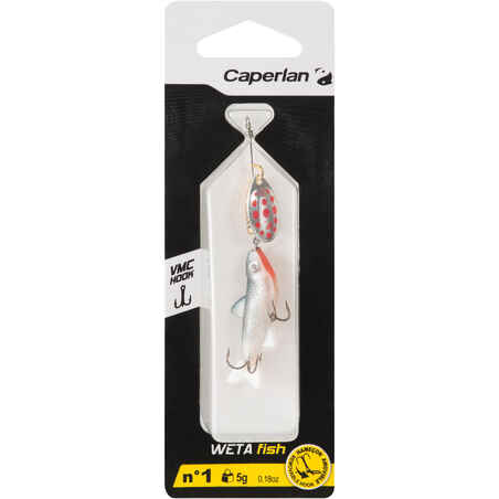 Predator Fishing Minnow Spinner Weta Fish #1