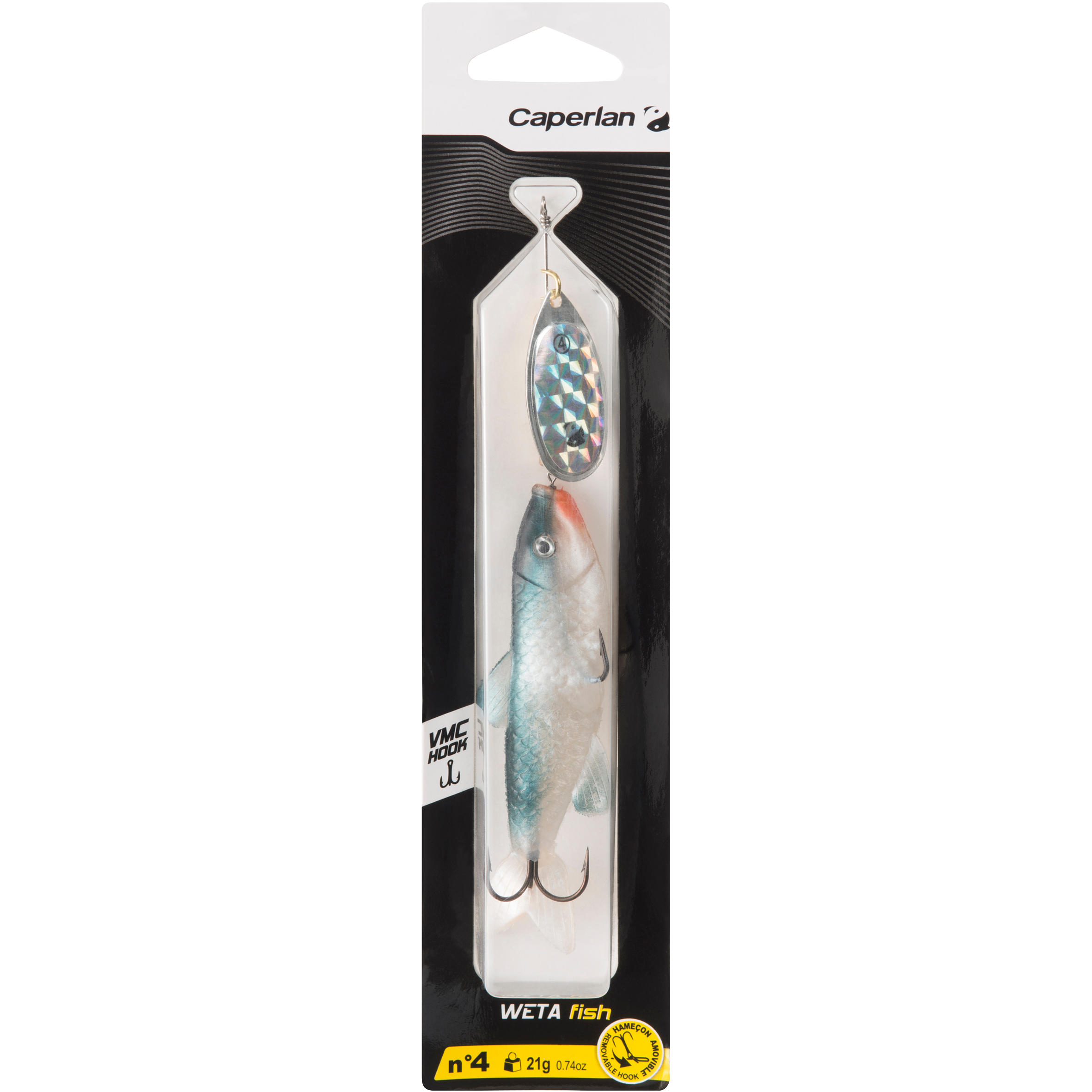 Cucchiaino rotante vairone WETA FISH #4 4/6