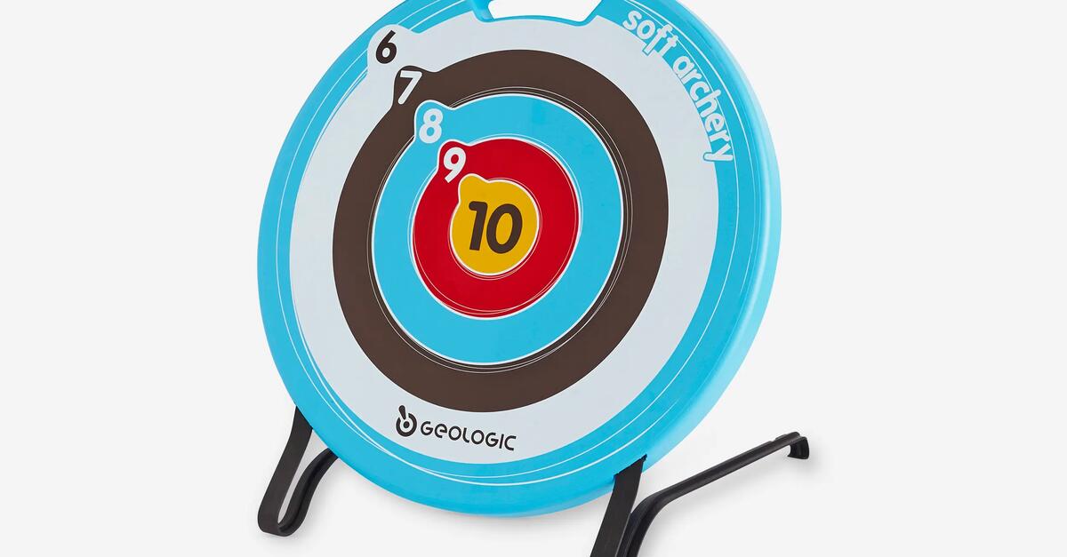 Cible De Tir à L'arc ARROWMAT XL Multi 5-Spot 34x34 Cm - Ultra Résistante (5000+ Tirs)