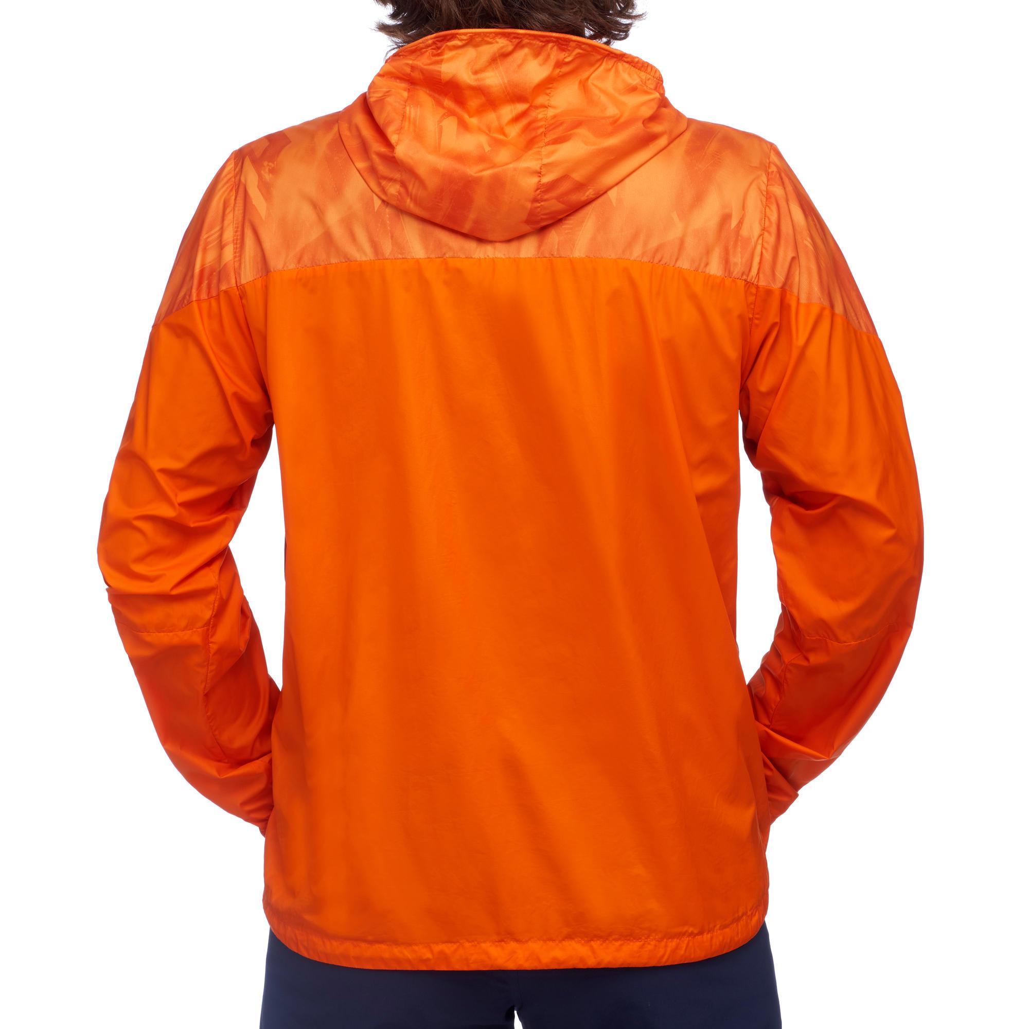 Men's FH500 Helium wind fast hiking jacket Orange