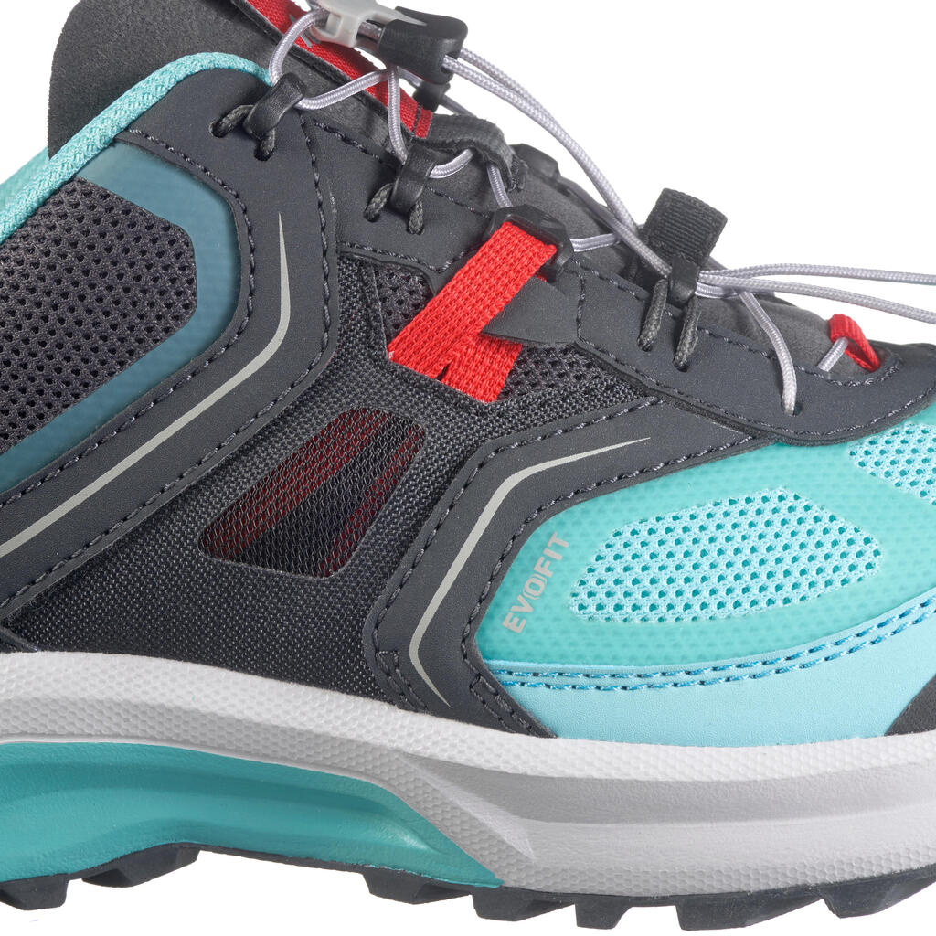 Wanderschuhe FH500 Helium Damen türkis/schwarz