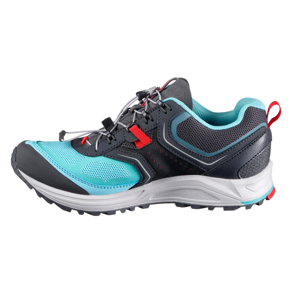 Wanderschuhe FH500 Helium Damen türkis/schwarz