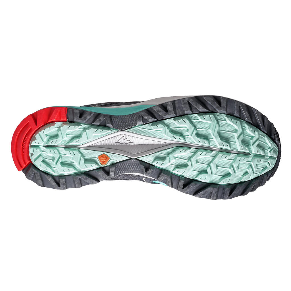 Wanderschuhe FH500 Helium Damen türkis/schwarz