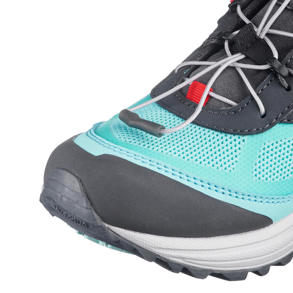 Wanderschuhe FH500 Helium Damen türkis/schwarz