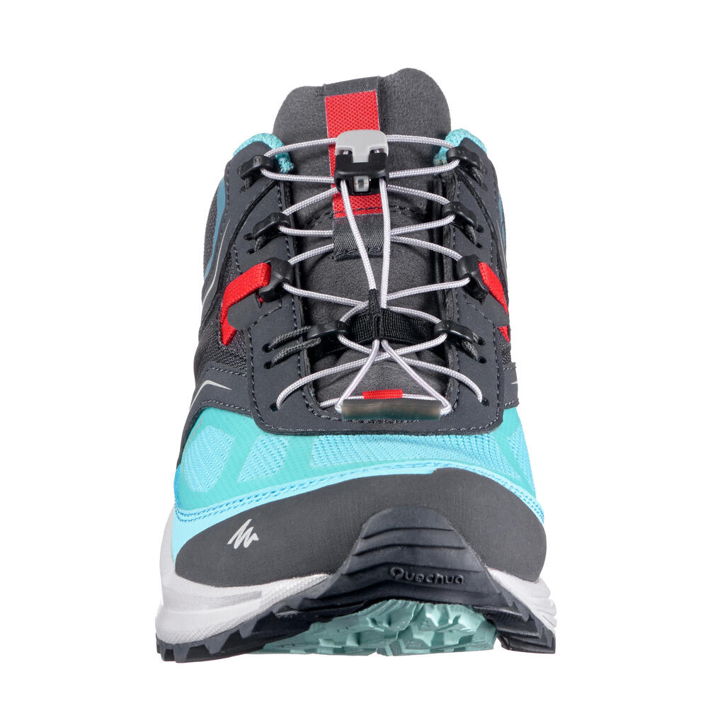 Wanderschuhe FH500 Helium Damen türkis/schwarz