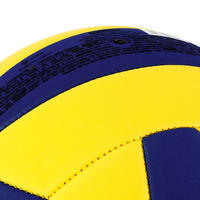 V100 Soft Volleyball 200-220g for Ages 6-9 - Yellow/Blue