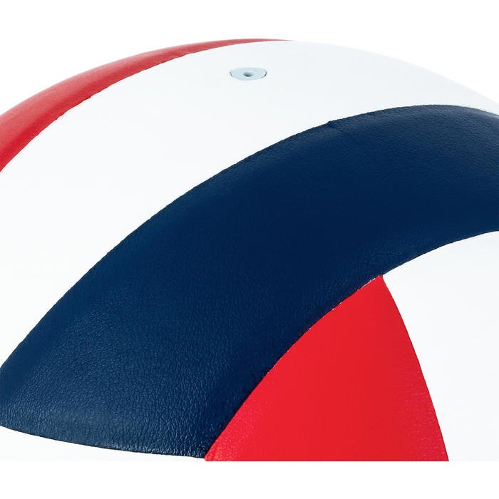 Ballon de volleyball V500 blanc, bleu et ALLSIX Decathlon