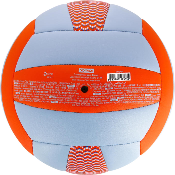 BALLONS DE VOLLEYBALL Ballon de volleyball V100 bleu et ALLSIX Decathlon