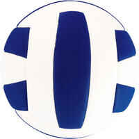 V100 Soft Volleyball for 15-Year-Olds 260-280g - White/Blue