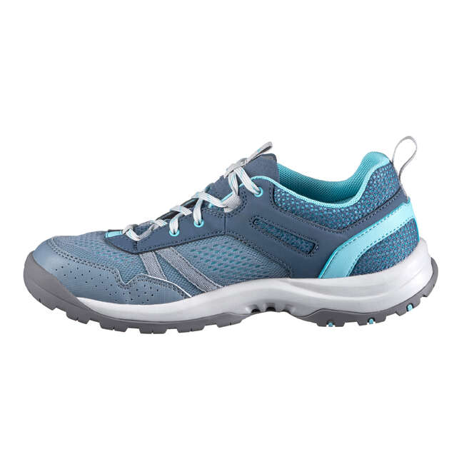 QUECHUA NH500 Fresh Womens Walking Shoes - Blue | Decathlon