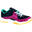 V100 Girls' Rip-Tab Volleyball Shoes - Blue/Pink
