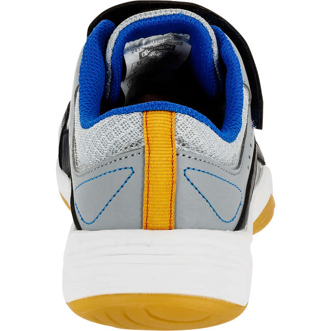 ALLSIX V100 Boys' Volleyball Rip-Tab Shoes - Grey/Blue...