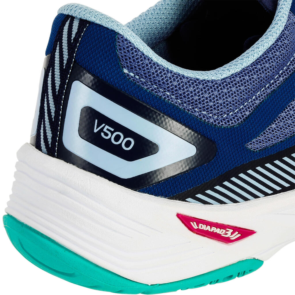 Dámska volejbalová obuv V500 modrá