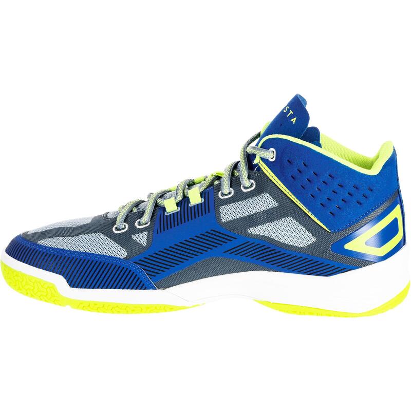 Chaussures mid homme de volley-ball V500 bleues