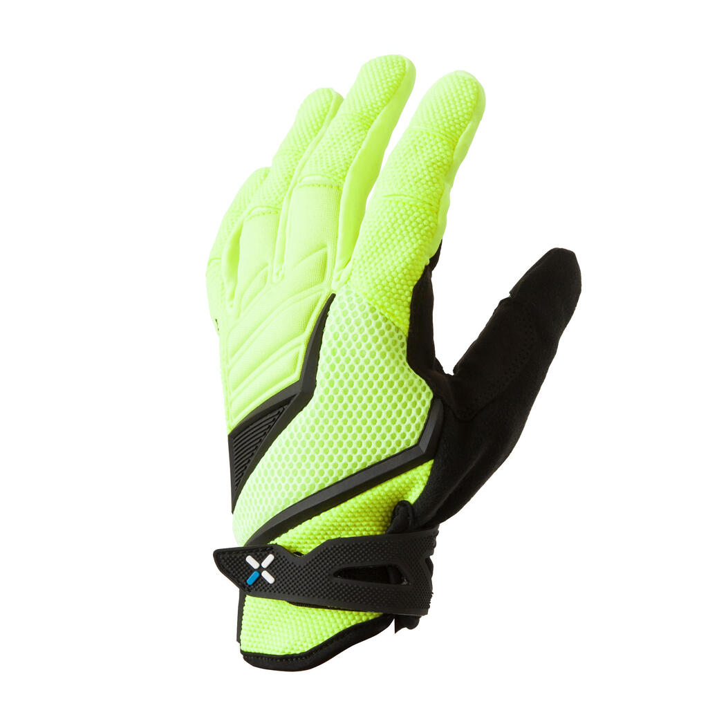 Fahrradhandschuhe MTB AM 500 neongelb