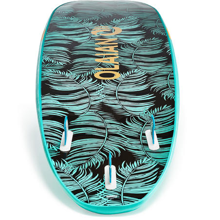 Пінна дошка для серфінгу 100, 8' До комплекту входять лиш і 3 плавники.