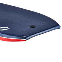 Bodyboard 900 Blue User Size >1.85m 45" Polypropylene Stringer + Leash