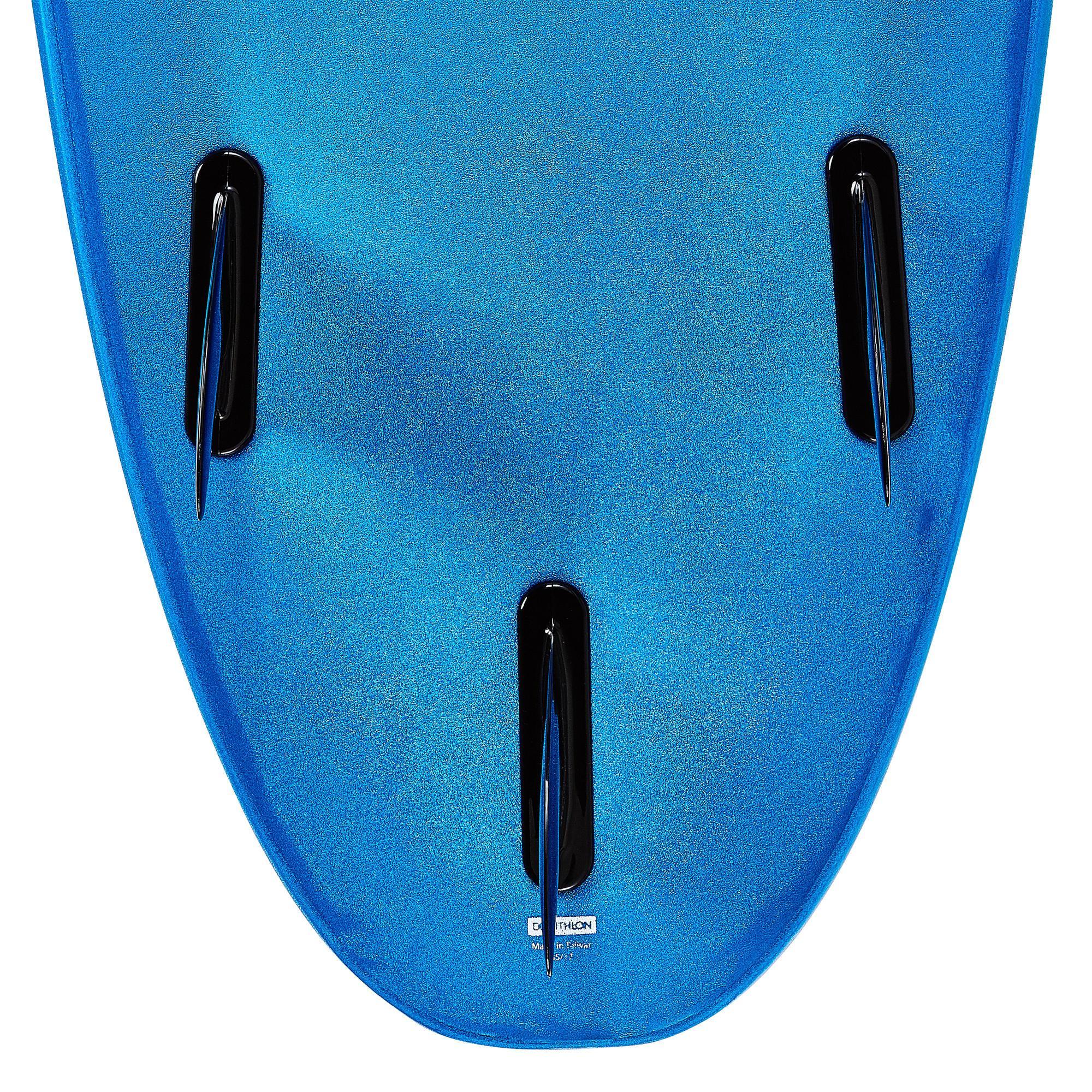 FOAM SURF 100 7'. Comes with 1 leash and 3 fins.