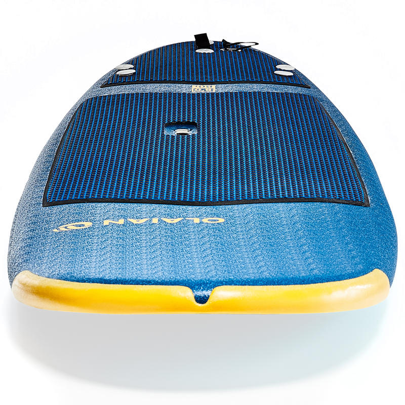 500 Foam Surfboard 8_QUOTE2_. Supplied with a leash and 3 fins.