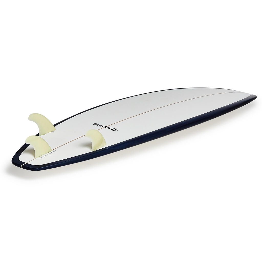 Surfboard 900 Hardboard 6' Shortboard 30L mit 3 Finnen