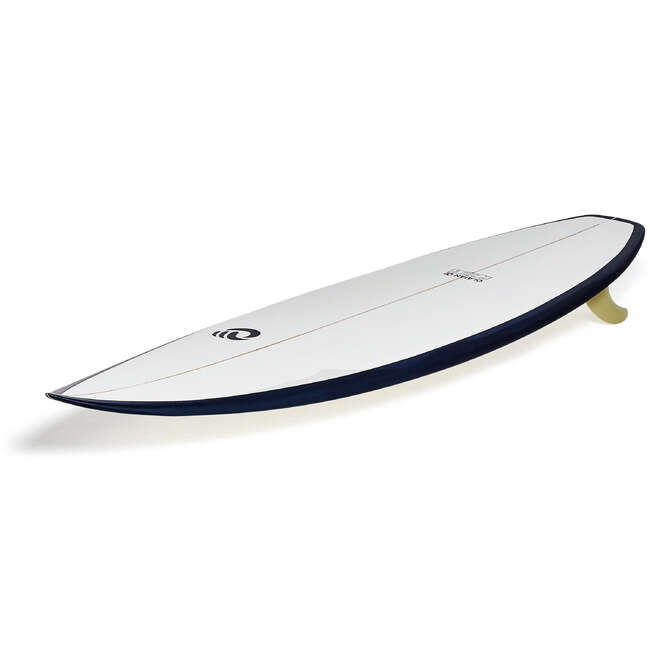 Surfboard 900 Hardboard 6' Shortboard 30L mit 3 Finnen OLAIAN