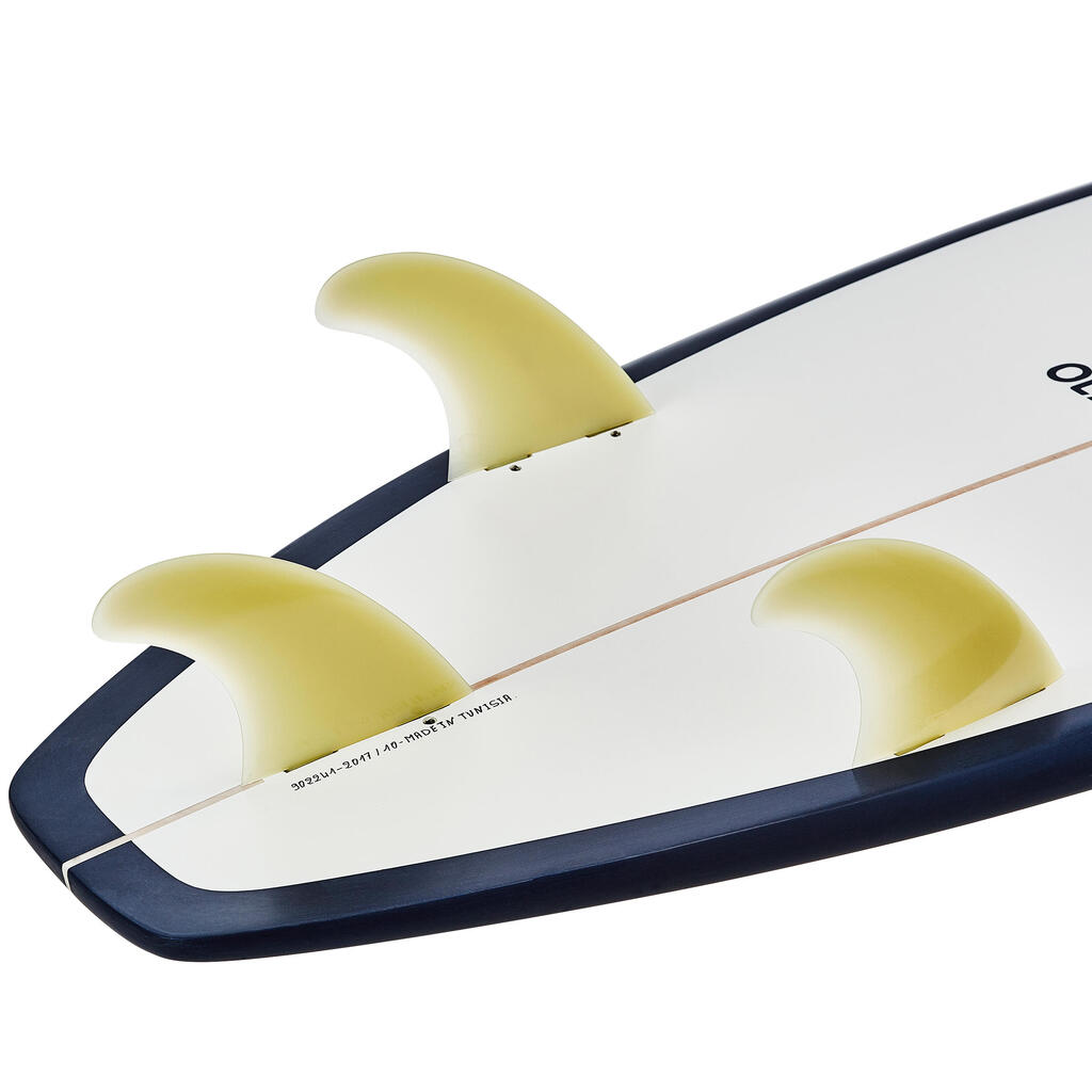 Surfboard 900 Hardboard 6' Shortboard 30L mit 3 Finnen