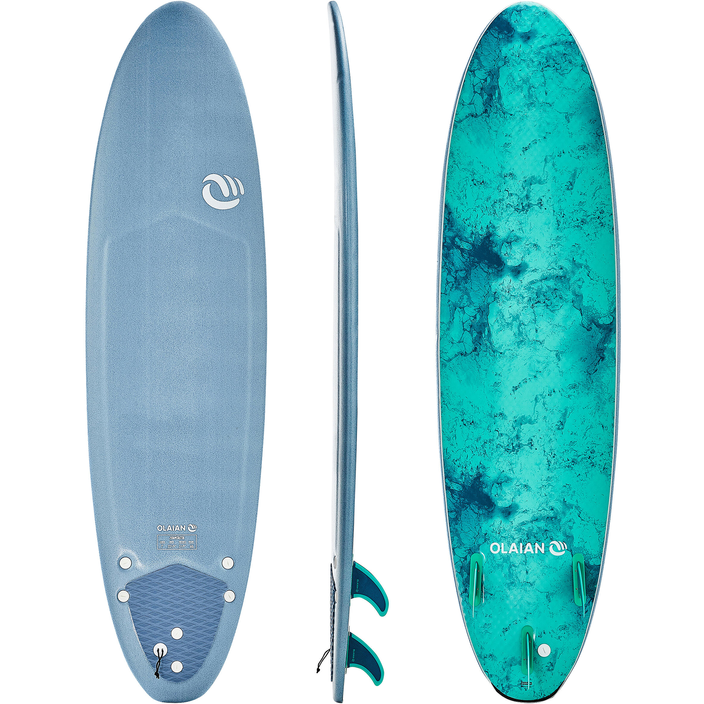decathlon foam surfboard