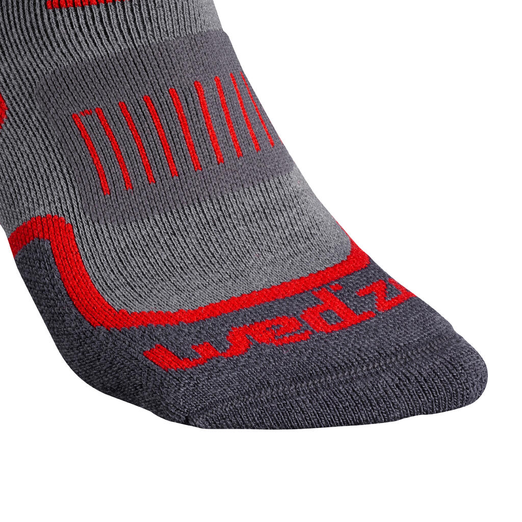 Adult Ski Socks 300 Blue Yellow