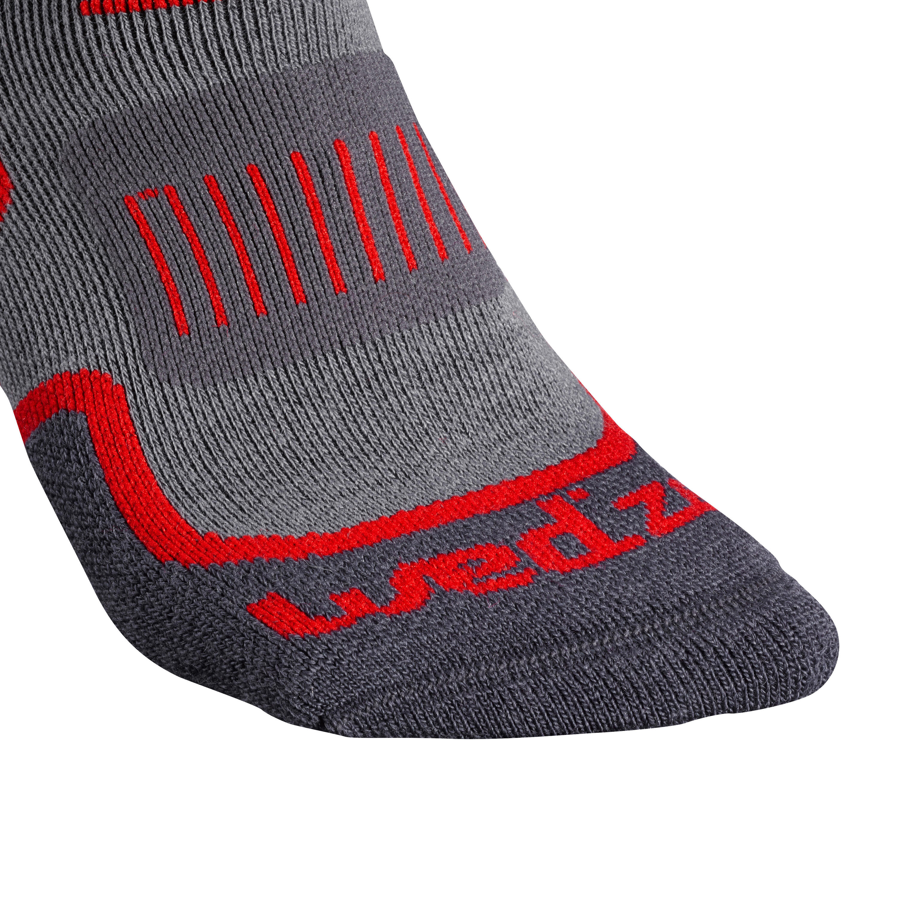 Adult Ski Socks 300 Blue Yellow 3/5