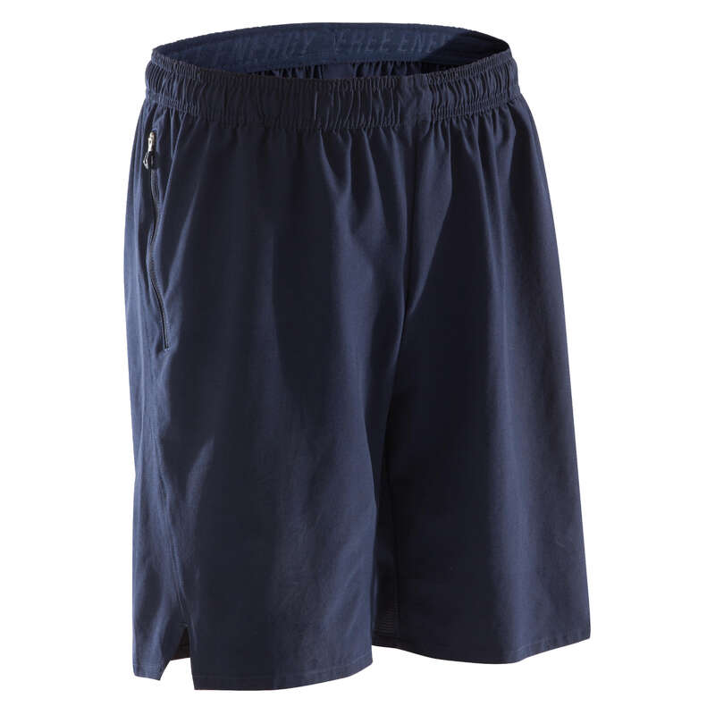 Erkek Siyah Spor Sortu Fitness Kardiyo 100 Domyos By Decathlon