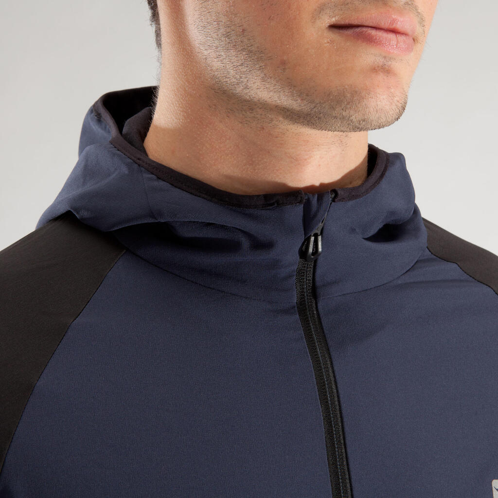 Trainingsjacke Cardio 900 Fitness Herren grau/schwarz