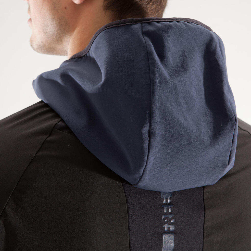 Trainingsjacke Cardio 900 Fitness Herren grau/schwarz