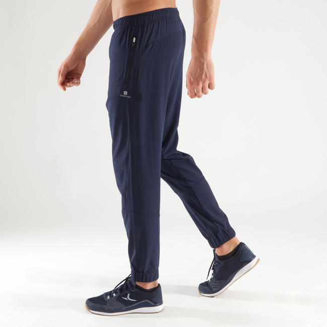 Men's Regular-Fit Rapid Dry Stretchable Fitness Pant - Navy