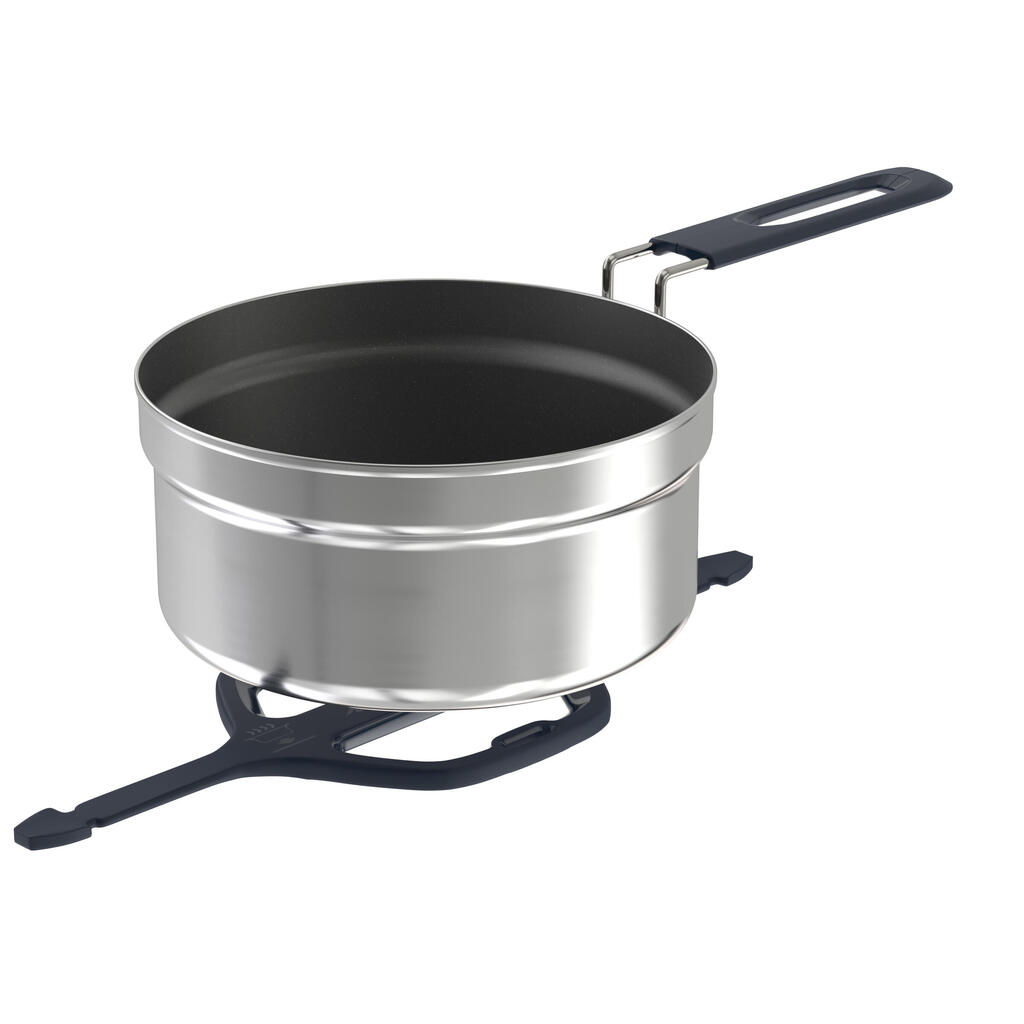 Stainless Steel Camping Cook Set - 2.1L