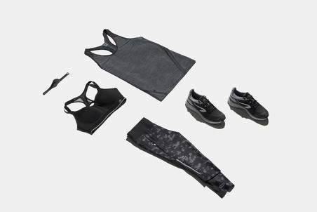 Жіночі кросівки Run Comfort для бігу - Чорні/Сірі