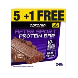 Barre protéines AFTER SPORT Chocolat 40g*5 + 1 gratuite
