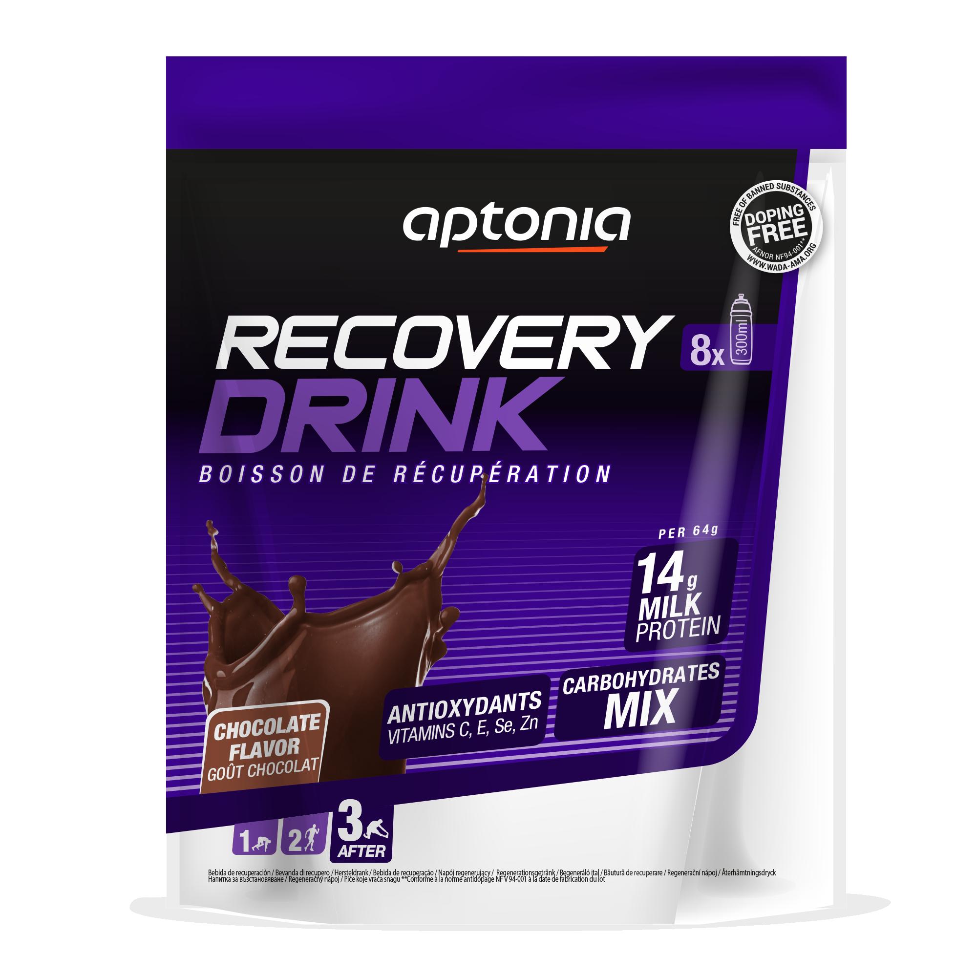 Aptonia Boisson de récupération poudre RECOVERY DRINK chocolat 512g