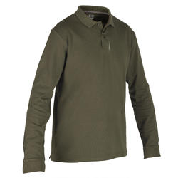 Polo SG100 manches longues vert