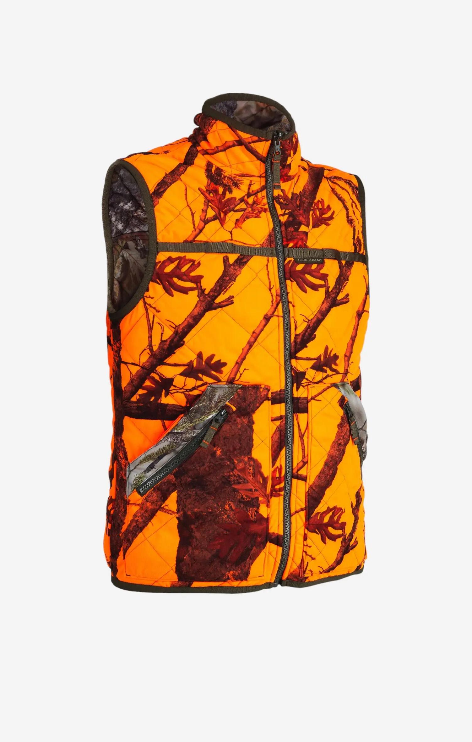 CHALECO REVERSIBLE DE CAZA SOLOGNAC BGP 100 HOMBRE Declaraci n de co