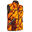 Gilet caccia double-face mimetico fluo 100