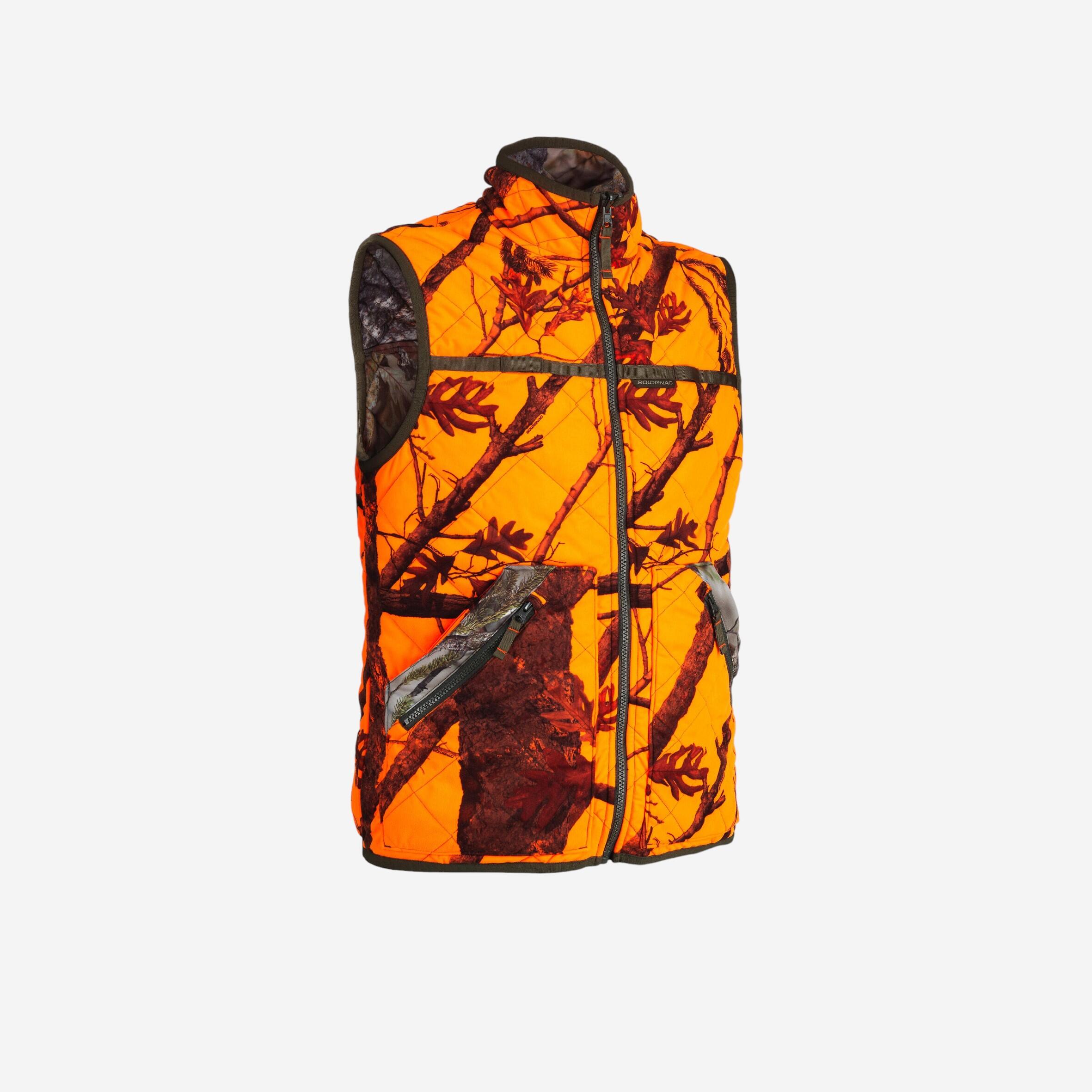 Gilet de chasse fluo decathlon hotsell