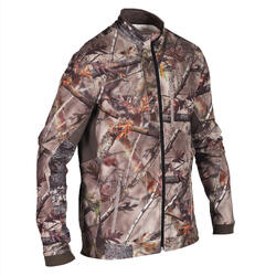 Veste chasse Silencieuse respirante 500 CAMOUFLAGE FORET