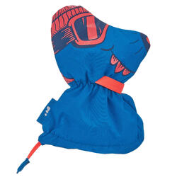 MOUFLE BEBE PUPPET SNOW BLEU