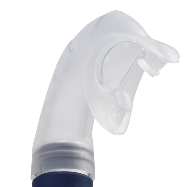 SCD 100 diving snorkel with silicone mouthpiece