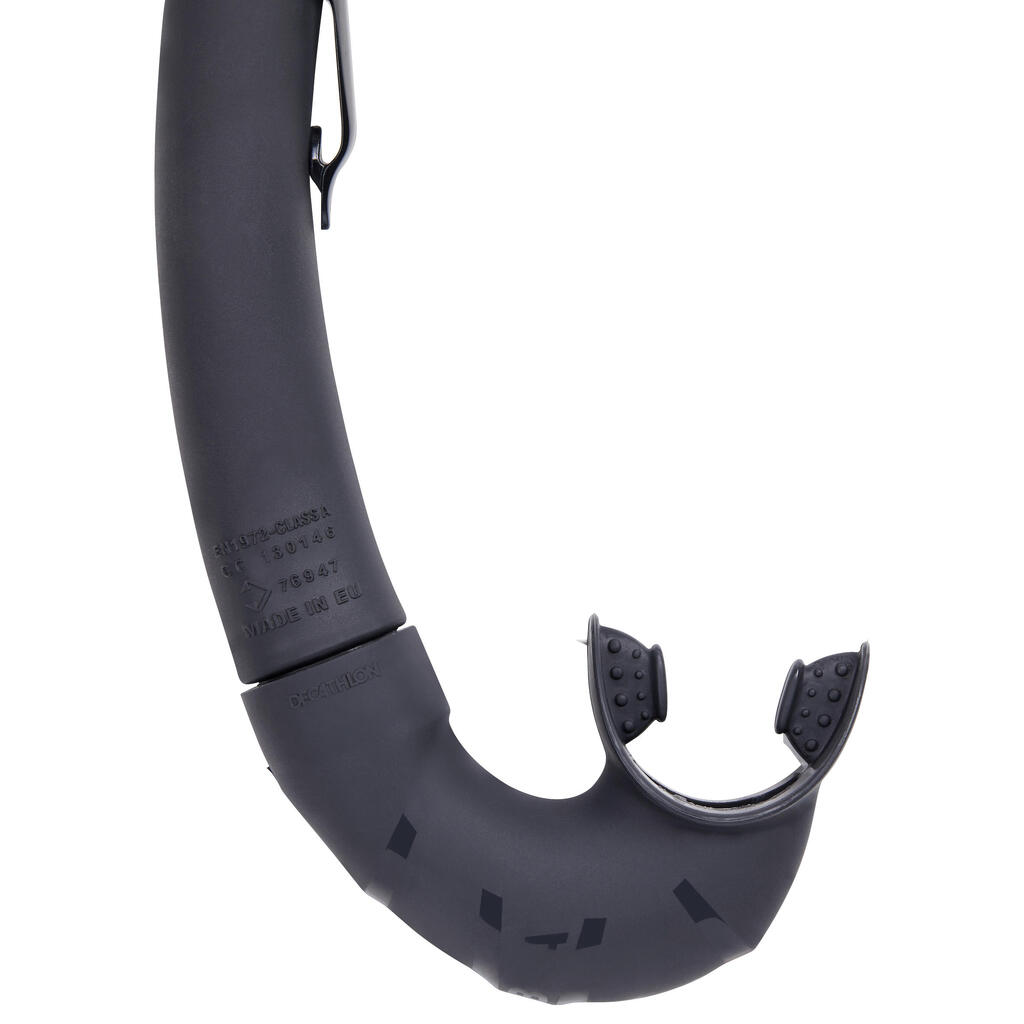 Brīvās niršanas zemūdens medību elastīga akvalanga caurule “SPF 500”